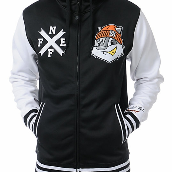 Neff Other - NEFF Black and white School Of Bandits Varsity H